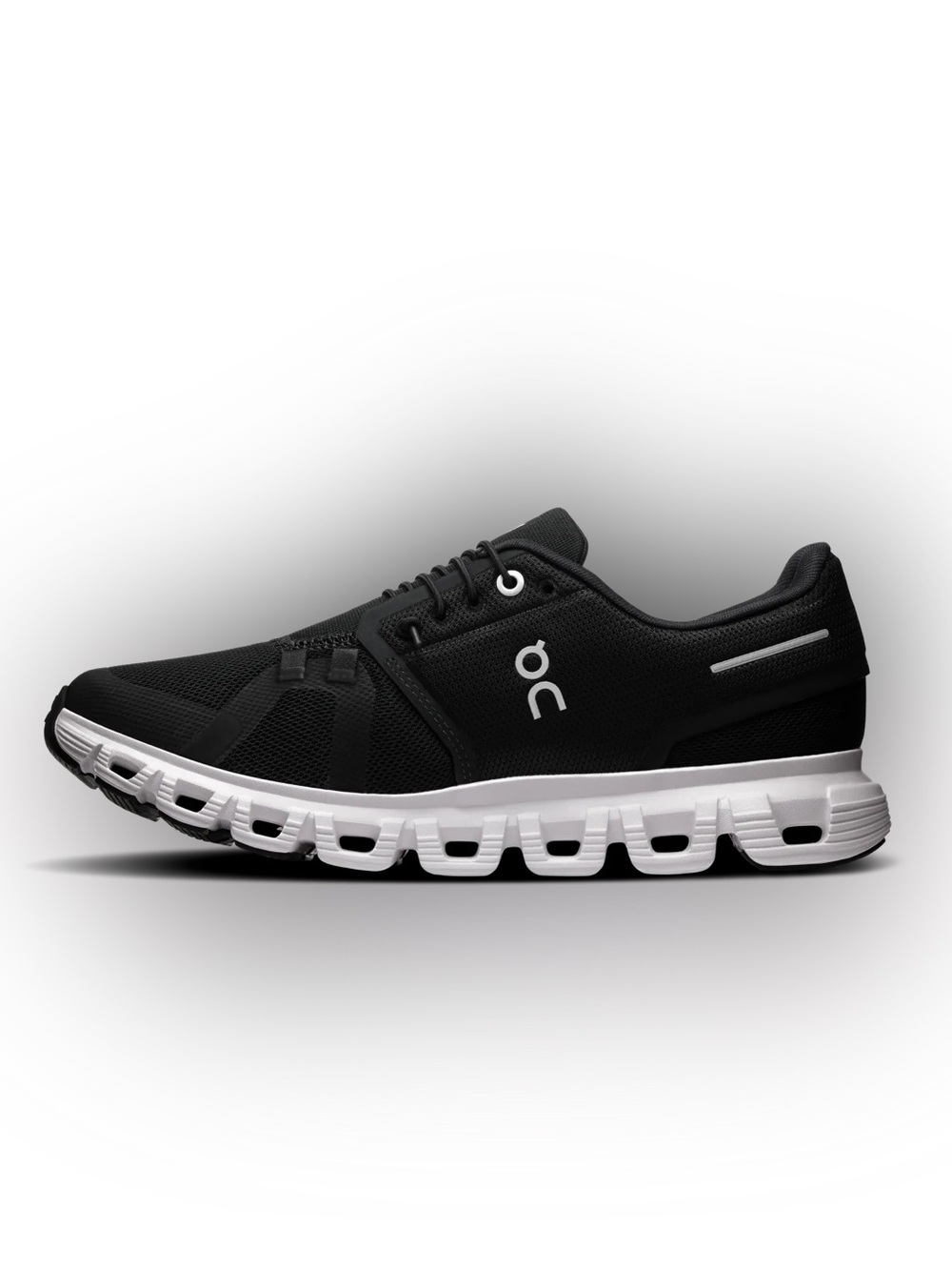 On Running Cloud 5 Running Black and White Men's Athletic Running Shoes Size 12